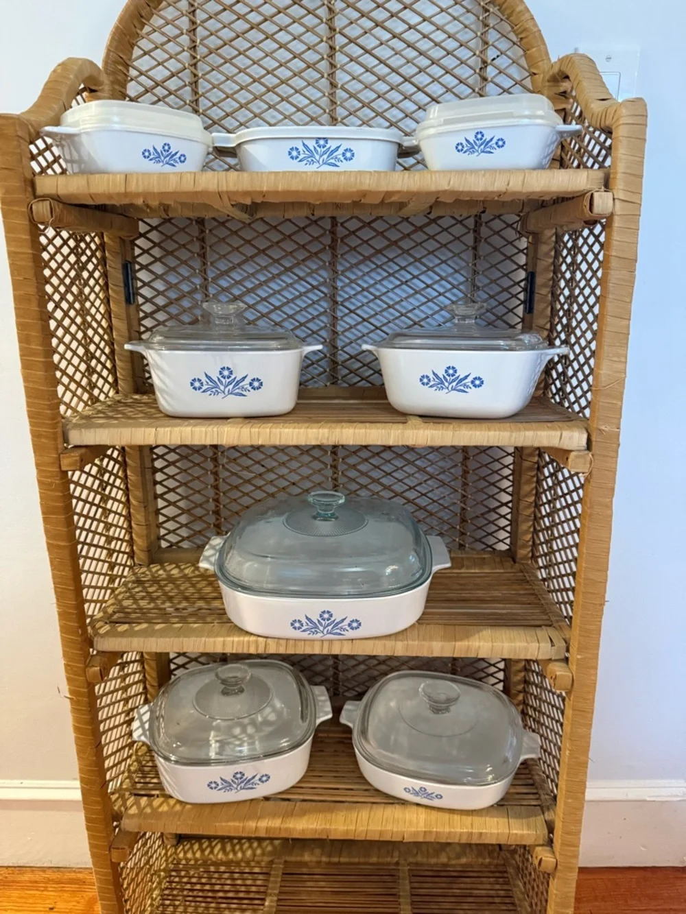 Vintage Rare Pyrex Corning Ware Blue Cornflower Corningwear 19 Piece Collection